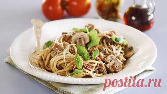 Овощи с мясом и грибами, пошаговый рецепт с фото