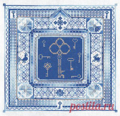 Набор для вышивания крестом Panna СО-1378 Оберег-власть, могущество, знание, свобода