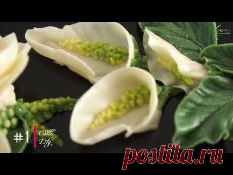 #1 CALLA LILY | Basic Buttercream Flowers for beginners | MeNgheHomemade