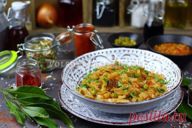 Капуста с мясом в духовке | Волшебная Eда.ру