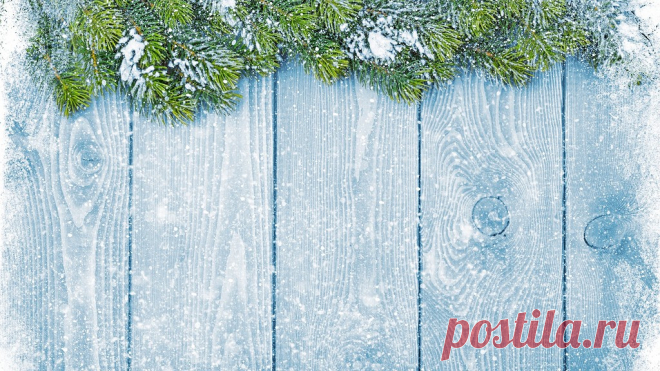 Новогодние и зимние обои