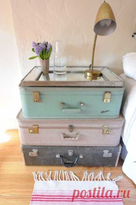 Suitcase Side Table | 221 Upcycling Ideas That Will Blow Your Mind | POPSUGAR Smart Living