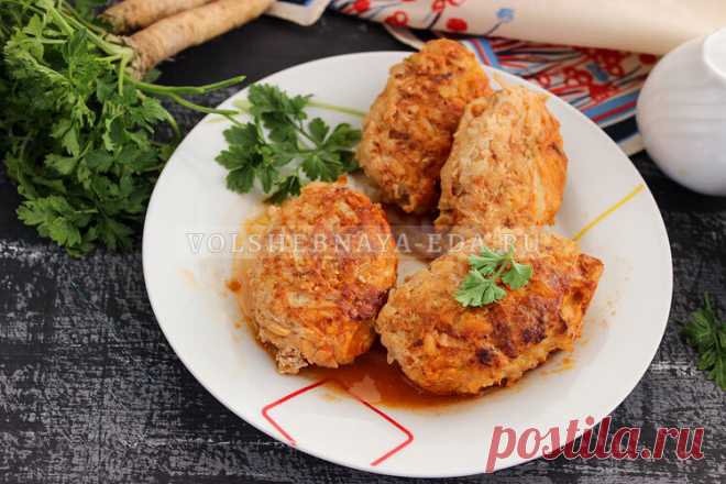 Ленивые голубцы с пекинской капустой 