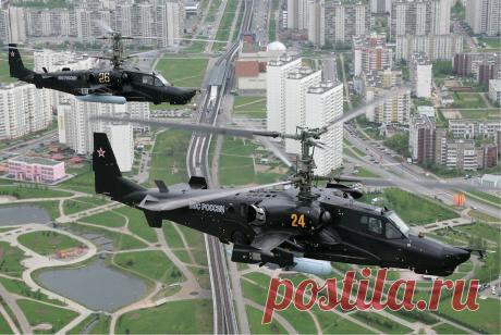 Ка-50 (изделие «800», по классификации НАТО — Hokum A, известен под именем «Чёрная акула») — советский/российский одноместный ударный вертолёт, предназначенный для поражения бронетанковой и механизированной техники, воздушных целей и живой силы на поле боя.