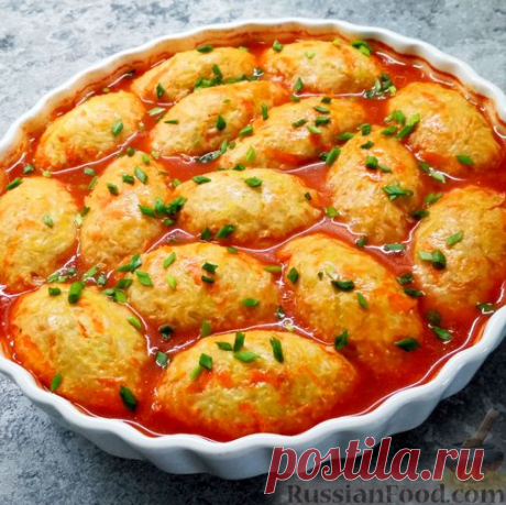 Рецепт: Ленивые голубцы в духовке на RussianFood.com