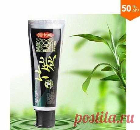 BAMBOO CHARCOAL - Отбеливающая зубная паста на основе бамбукового угля. 👍 👍 👍