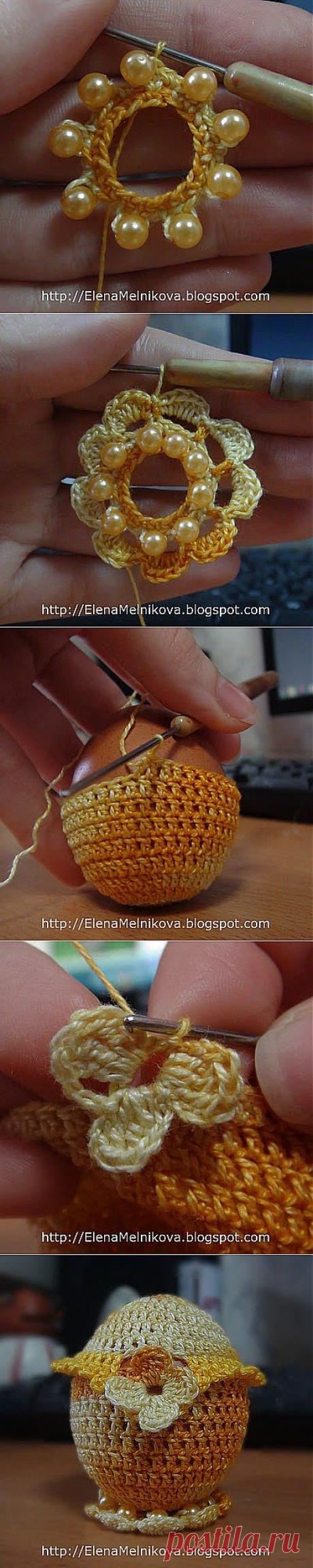 Пасхальное яичко Изделия ручной работы от Елены Мельниковой: МК