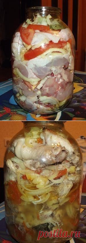 Курица в банке 