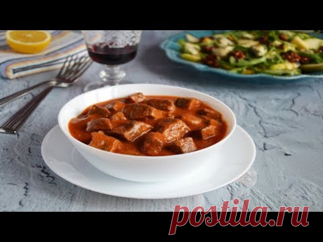 ГУЛЯШ ИЗ ГОВЯДИНЫ С ПОДЛИВКОЙ КЛАССИЧЕСКИЙ! | 1000.menu | Яндекс Дзен