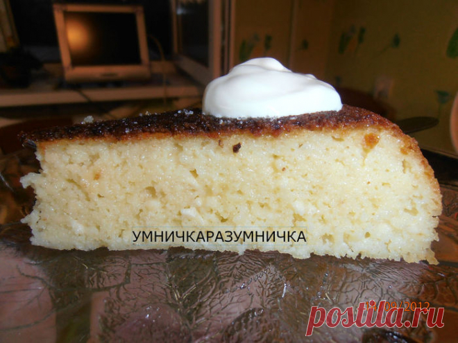 Творожная запеканка(в мультиварке!)