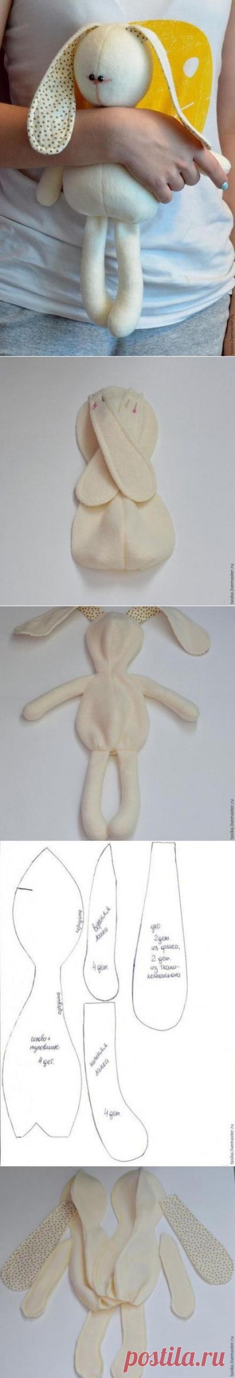 Студия "Елена": Шьем зайчика