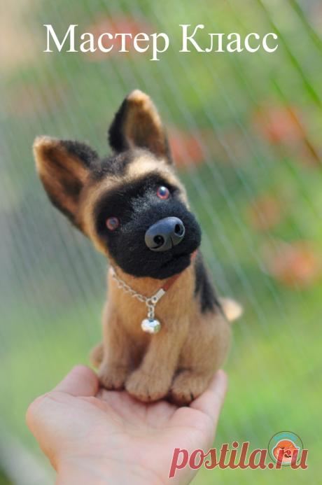 Волшебный клубок: милый щенок амигуруми