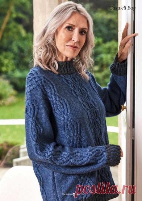 Обзор журнала по вязанию спицами The Knitter Зима | Копилка узоров (Вязание спицами) | Дзен