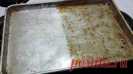 Чудо соды и перекиси водорода 
Положите 1/4 стакана соды в миску ..... добавить достаточно перекиси, чтобы сделать пасту. Натрите пальцами или губкой. Очищает ВСЕ! Плита, духовка, кастрюли из нержавеющей стали, даже белые ручки дверей холодильников.