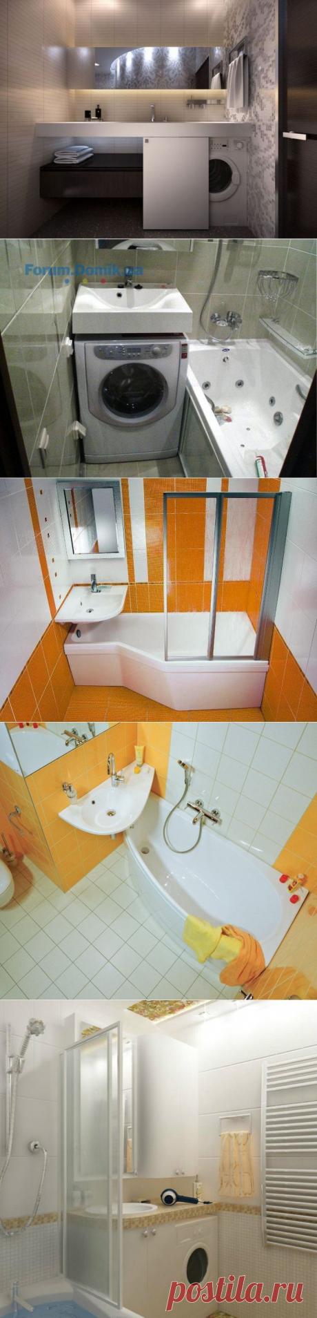 Варианты размещения стиральной машины — Наши дома