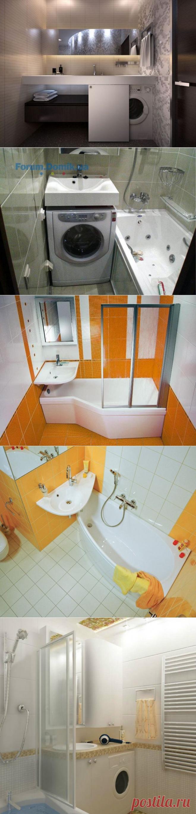 Варианты размещения стиральной машины — Наши дома