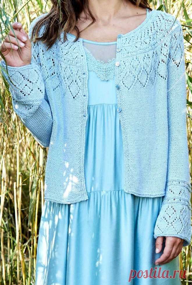 Как небо! 7 вязаных моделей в нежных голубых оттенках | Вязание с Paradosik_Handmade | Дзен