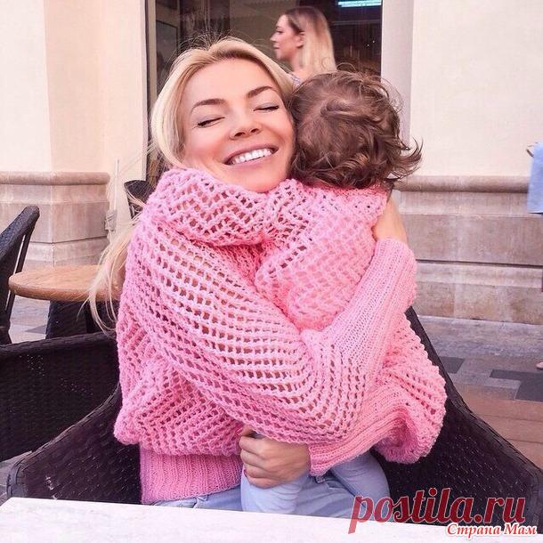 Кофточка для мамы и дочки (добавила описание) - Вязание спицами - Страна Мам