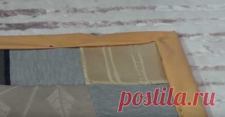 Превратите несколько старых свитеров в потрясающее одеяло