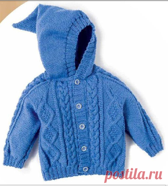 Жакет для мальчика - Для детей до 3 лет - Каталог файлов - Вязание для детей