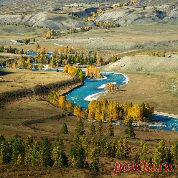 ༺🌸༻Долина реки Чуя, Горный Алтай.