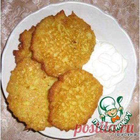 Картофельные деруны - кулинарный рецепт