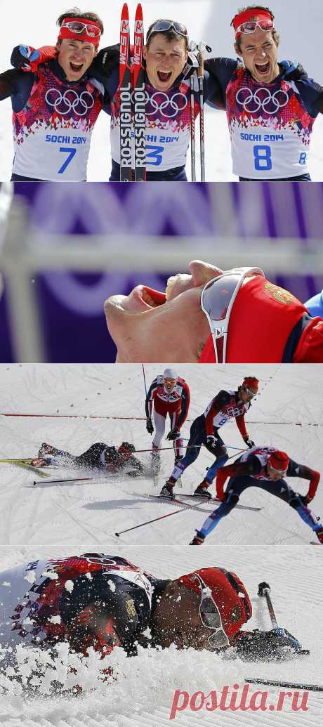 Финиш 50 км гонки спринтерский. Вдохновляйтесь!