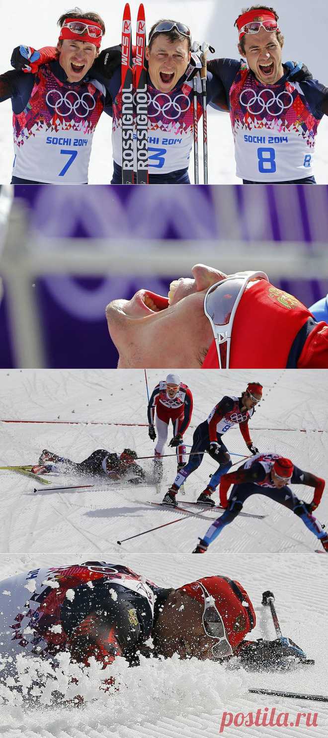 Финиш 50 км гонки спринтерский. Вдохновляйтесь!