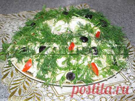 Оригинальный салат с курицей и сыром – пошаговый фото рецепт
