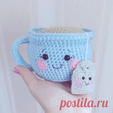 Tea cup amigurumi pattern - Amigurumi Today