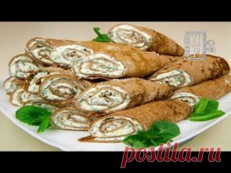 Печеночные Трубочки с Вкусной Начинкой! Улётная Закуска из Куриной Печени!