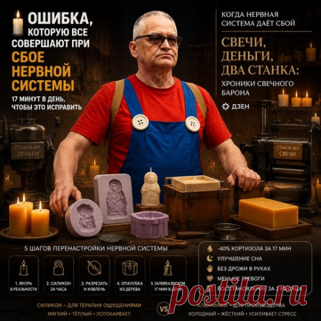 🕯️ Ваше тело не болит. Это ваш мозг пытается с вами поговорить. 17 минут в день, чтобы услышать его. Мы привыкли думать Статья автора «Свечи, деньги, два станка: Хроники свечного барона» в Дзене ✍: Мы привыкли думать, что если физически что-то плохо себя чувствуешь, то это какая-то физическая проблема со здоровьем,...