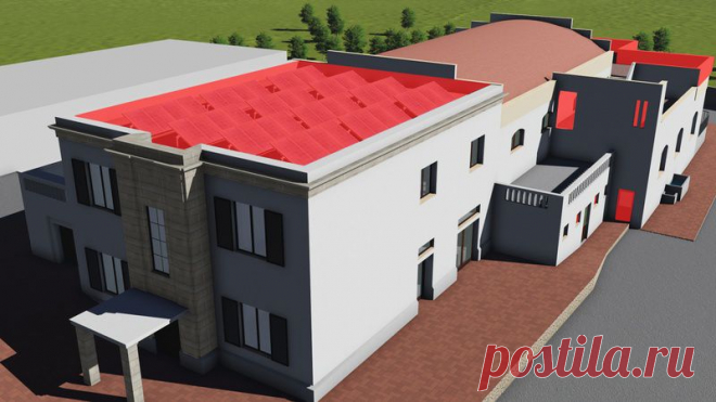 Работа веб студии "3D World" - разработка 3d модели дома.
3d моделирование объекта "Masseria belvedere"