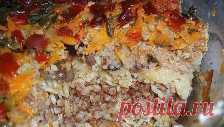 КАША «МОНАСТЫРСКАЯ» ПРОСТО ОБЪЕДЕНИЕ » Это самая полезная и вкусная каша, которую я когда-либо ела. Она имеет очень оригинальный вкус, да и аромат данное блюдо имеет просто неимоверный. Я уверена, что все, кто хоть раз попробует данное блюдо, обязательно попросит приготовить его ещё. Нежное рассыпчатое ассорти каш в сочетании с куриным мясом и грибами – это настоящий кулинарный шедевр. Ингредиенты: · Гречка — 250 грамм; · Пшено — 250 грамм; · Рис — 250 грамм; · Куриная гру...