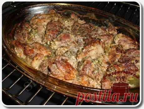 Мясо по-грузински