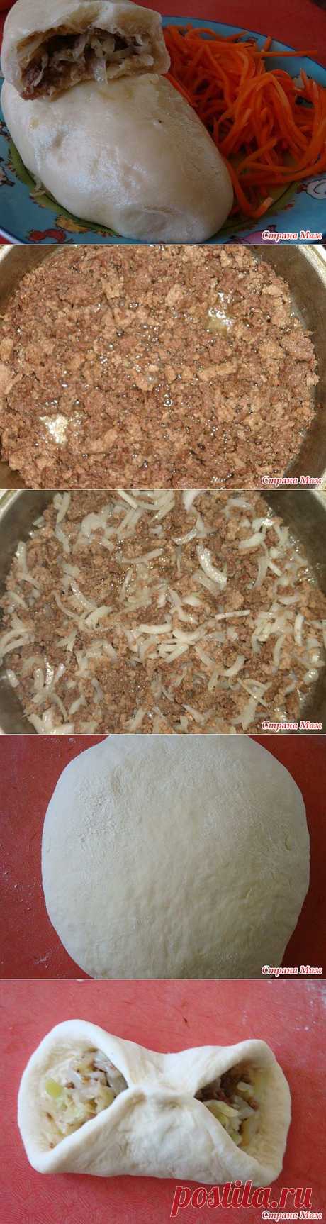 Пигоди-корейские пироги с мясом и капустой.