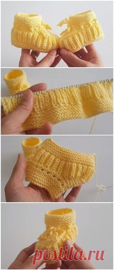 Easy To Make Beautiful Baby Booties | ilove-crochet | Bloglovin’