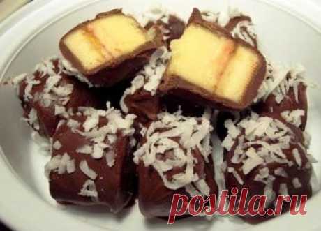 Самый быстрый и вкусный десерт &quot;Бананы в шоколаде&quot;.
