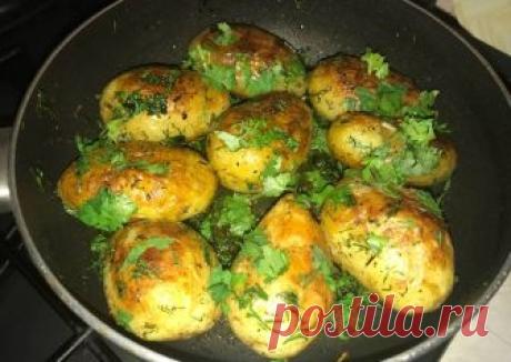 Жареный молодой картофель Автор рецепта @kulinar_caxap - Cookpad