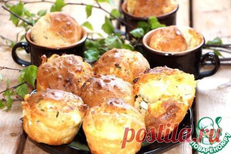 Кексы "Дачные" сырные, сборные - кулинарный рецепт
