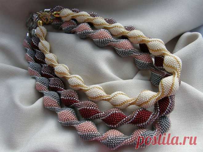 Бусы-няшки, 3шт. | biser.info - всё о бисере и бисерном творчестве