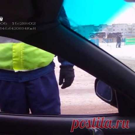 Тонировка, которой нет. Гаишник в ступоре!