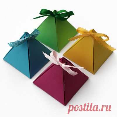 САМОДЕЛКИ. Коробочка для подарка