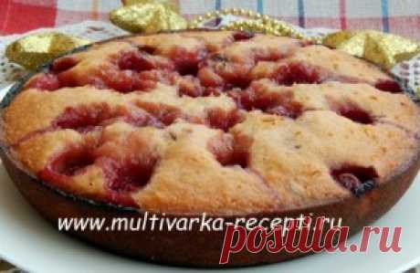 Пирог со сгущенкой в мультиварке