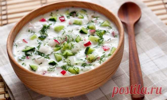 Окрошка: 5 вкуснейших рецептов! » Женский Мир