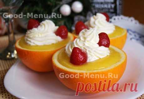АПЕЛЬСИНОВЫЙ ДЕСЕРТ - рецепт с пошаговыми фото