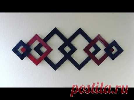 DIY: Super Easy Upcycled Paper Wall Art Decor {MadeByFate} #235