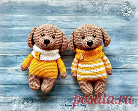 Щенок Талисманчик амигуруми: схема крючком | AmiguRoom