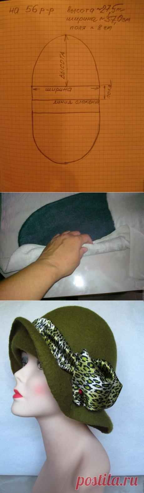 Как валять шляпки разнообразных форм с ровными краями - Рукоделие - Моя копилочка