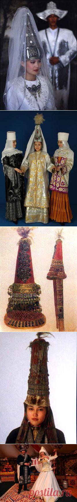 Статьи Алиции. История красоты - Казахский женский наряд